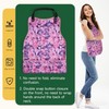 Adult Bibs-3 Pcs Washable Clothing Protector with Upgraded Crumb Catcher,