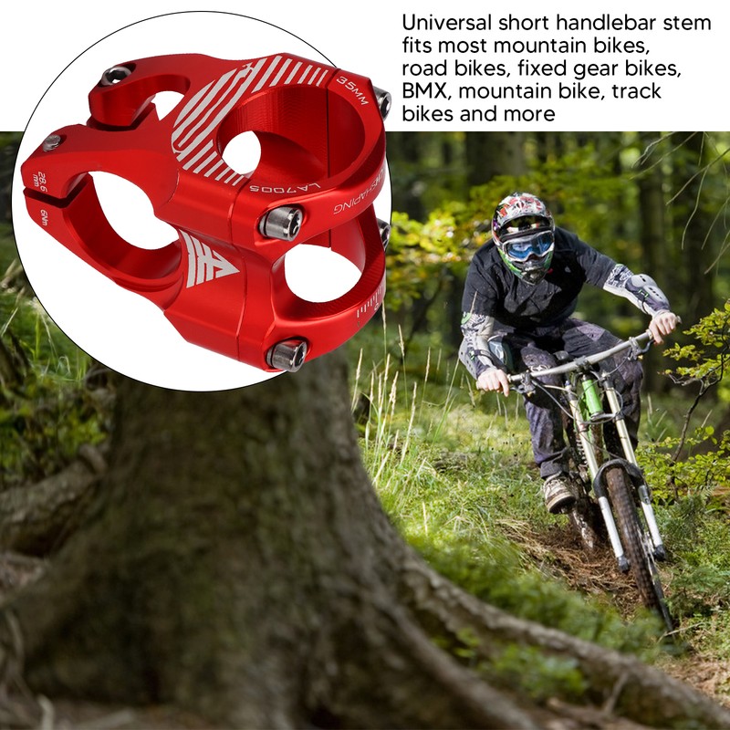 Aluminum Alloy Bicycle Stem 31.8mm Bike Short Stem for Road