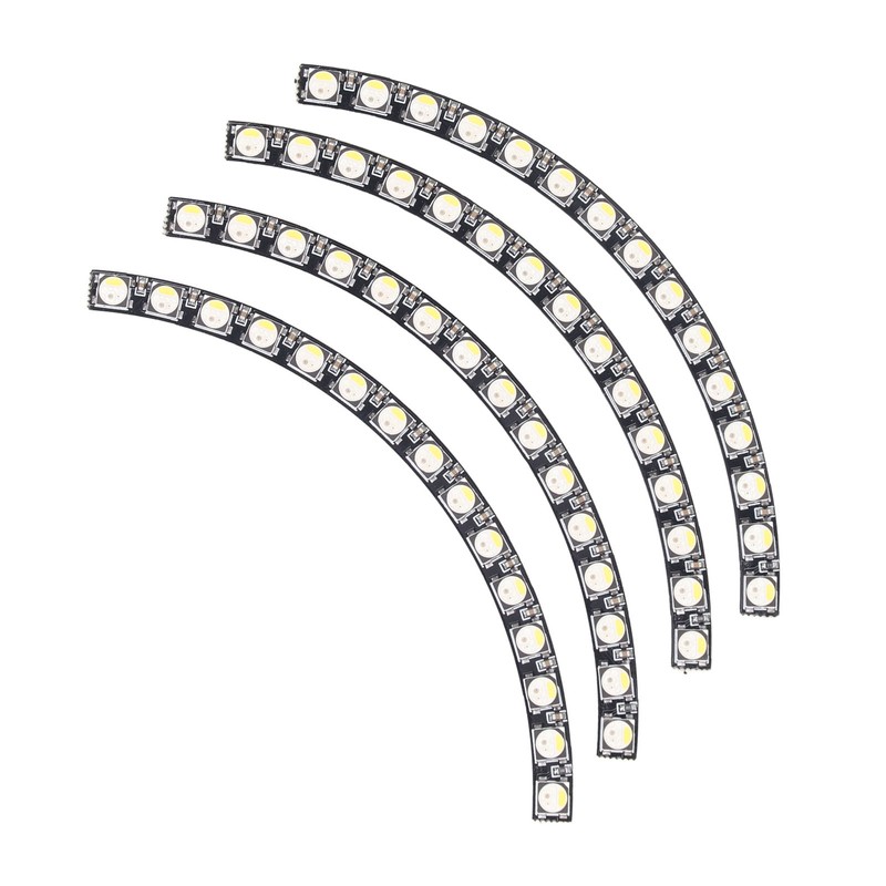 60 Bits LED Ring Light Full Color Individually Addressable SK6812