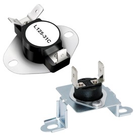 Dryer Thermal Fuse 6931EL3003D 6931EL3001F Dryer Thermostat kit by Puxyblue - Replaces ap5072172 dle5955w L125-31C - Replacement for KenMore LG Dryers dle2050w, dle2301r, etc.