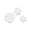 Edible Sugar Snowflake Dec Ons, Set of 15