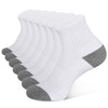 Closemate 7 Pairs Athletic Ankle Socks for Men Women Thick