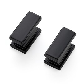 JOY DECOR 10 Pack Matte Black Cabinet Knobs Kitchen Handles for Cabinets Single Hole Kitchen Cabinet Door Handles Cabinet Pulls Black Matte for Kitchen Cabinets