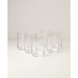 Lenox 897839 Tuscany Classics Stackable Glass Coolers, Set Of 6