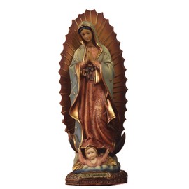 Netherlands Our Blessed Virgin Lady of Guadalupe Holy Mother Figurine 9.055 inch