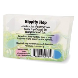 Primal Elements Wrapped Bar Soap, Hippity Hop, 5.8 Ounce