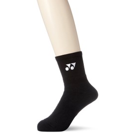 Yonex Tennis Badminton Socks, Men's, 19122L, black (007)