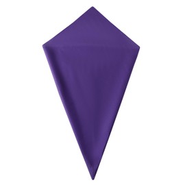 Purple Bandana Pocket Square Head Scarf Headbands Handkerchief Cowboy Cotton Bib Party Face Covering Headwear For Motorcycling Mens Womens Unisex