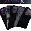 Premium Men's Honeycomb Pattern Comfort Toe Socks 5 Pairs, Mixed Colors, 26cm