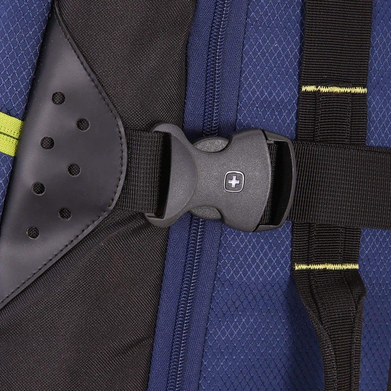 SwissGear Extra Lightweight Rolling Duffel, Blue/Green, X-Large 28-Inch