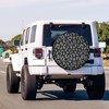 Foruidea Leopard Print Spare Tire Cover Wheel Tire Cover Fit
