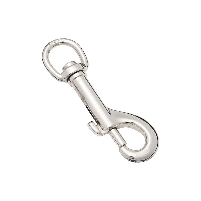 National Hardware N222-588 3001BC Bolt Snap in Nickel