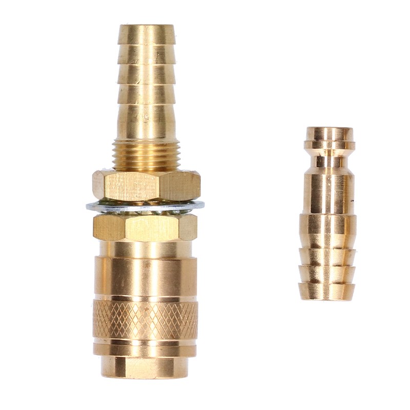 Quick Connector Fitting Hose Brass Connection for TIG Welding Torch