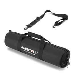 AMBITFUL Tripod Carrying Case Bag 39in/100cm Shoulder Strap Padded Carrying Bag for Light Stands,Boom Stand,Umbrella and Tripod Photography Accessories (39 in/100 cm)