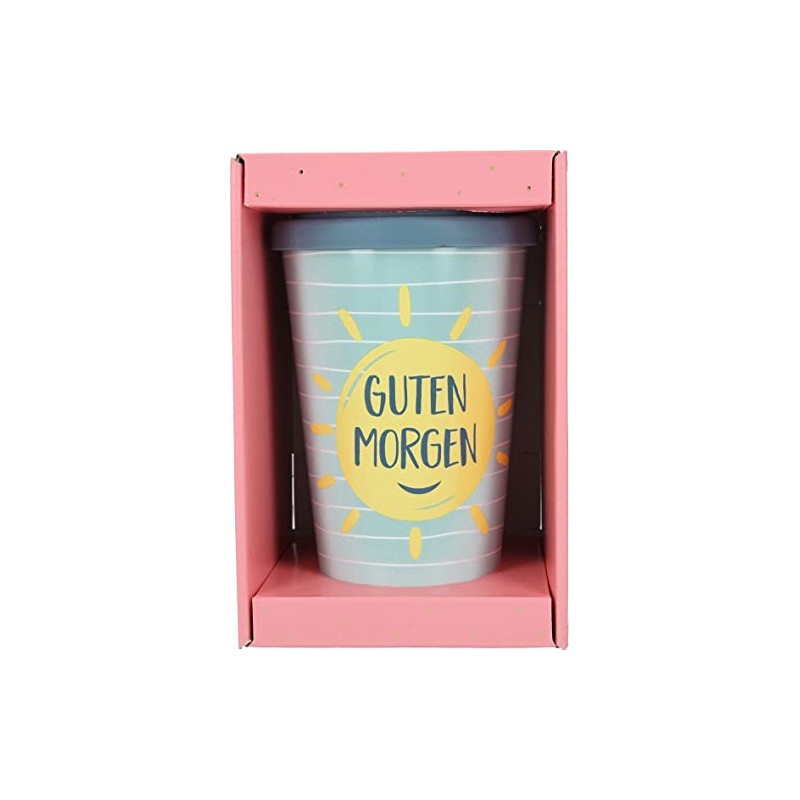 Depesche 2180-050 - To Go Plastic Cup with Saying 350