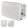 Indoor Air Conditioner Cover Window Unit AntiRust CreamyWhite 53.3x35.6x7.6cm with