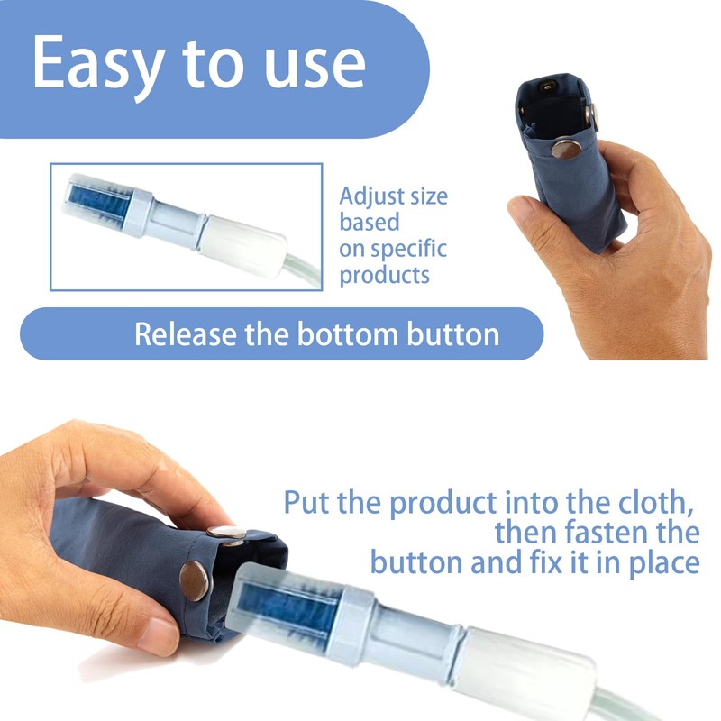 Peritoneal Dialysis Catheter Holder for Baxter 5C4482 5C4483, PD Catheter