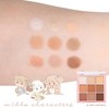 Maruka 175454 Mikko Eye Shadow Palette, Brown