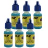 6 Piece Gold Silver Test Solution Neutralizer 1/2 oz Bottle
