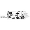 Mono Channel Amplifier Board High Power 500W Efficient HiFi Power