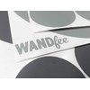 WANDfee® Wall Tattoo, Circles, Dots, 50 Stickers, Colour Choice For