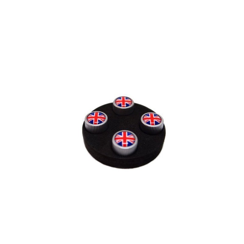 [US Mini Direct Genuine] Mini Union Jack Valve Caps *