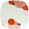 Arita Pottery 97730 Koraku Kiln Dish, Chrysanthemum Blossoms