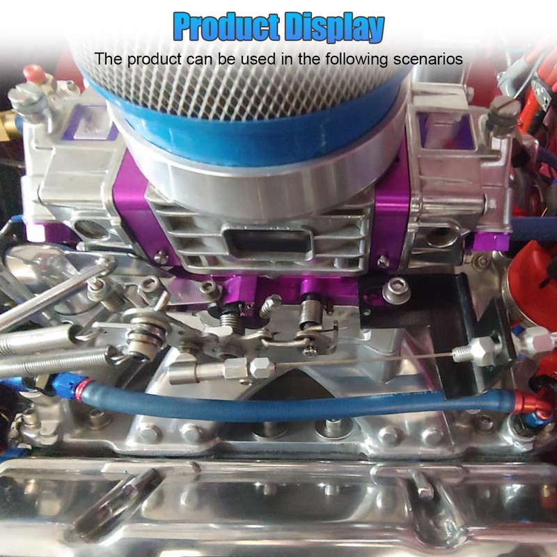 UHANBUT 24" Car Braided Throttle Cable Kit with Gloves, Adjustable