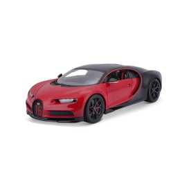 Maisto Bugatti Chiron Sport 1/18 Diecast Model Car - Black/Red (18-11044-00000022)