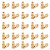 Mardatt 120pcs M3x10x5 Brass Thread Inserts for Plastic Brass Inserts