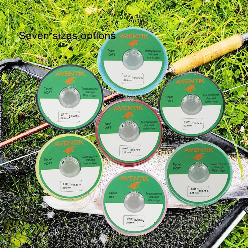 Aventik Fly Line Nylon Tippet Line Fishing Leader Fly Line