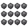 uxcell 12Pcs Inserts for Square Tubes with M8 Thread, for