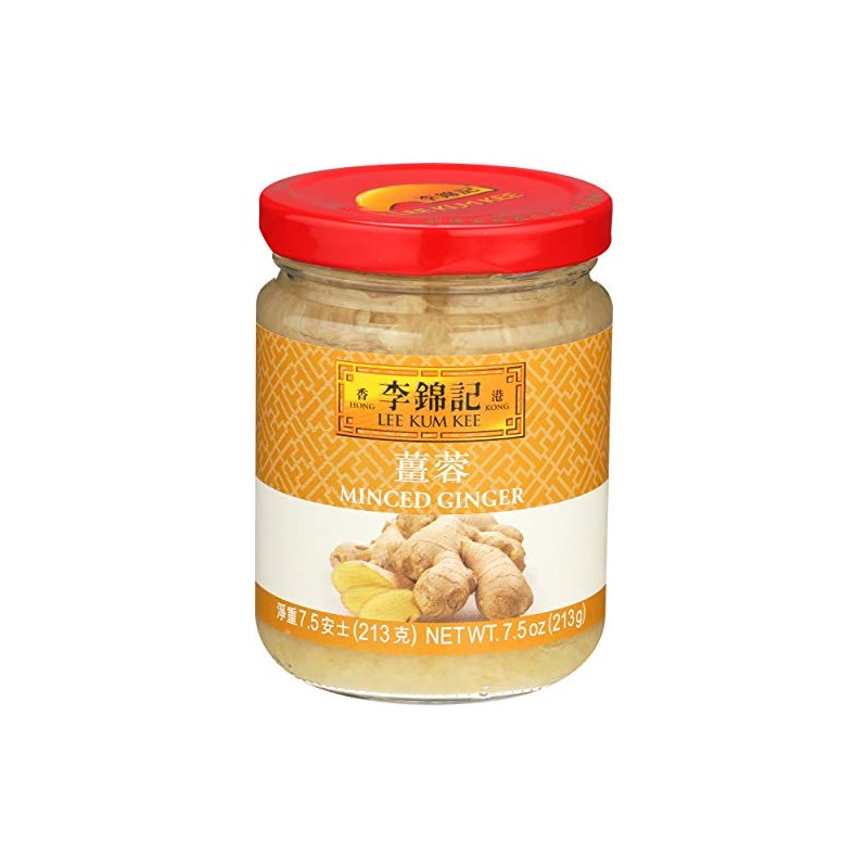 Lee Kum Kee Minced Ginger, 7.5-Ounce Jars (Pack of 4)