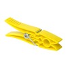 20 Plastic Clothes Pegs Clothes Line Socks Towels Yellow