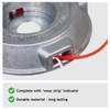 SPARES2GO Brushcutter Strimmer Head compatible with Honda Line Blade Replacement