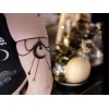 Boho Witchy Black Moon Star Arm Cuff Boho Statement Adjustable