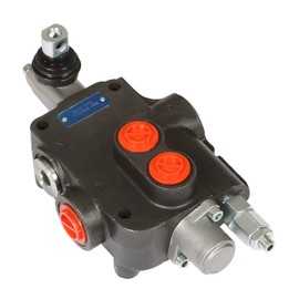 waltyotur Hydraulic Directional Control Valve, 1 Spool 21 GPM Hydraulic Loader Valve, SAE Ports, 3600 PSI Directional Control Valve For Tractors Loaders Tanks