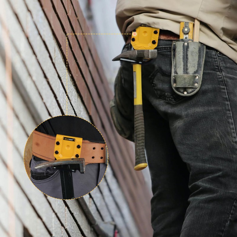 MELOTOUGH Hammer Holder for Tool Belt, Hammer Holster, Hammer Loop,