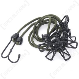 Fosco Camping Washing Line Elastic – 111 cm