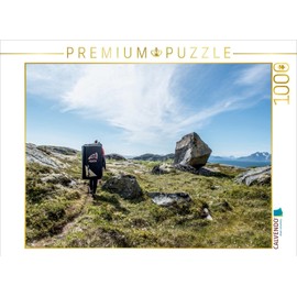 CALVENDO Puzzle Bouldering in Henningsvaer, Lofoten, 1000 Pieces 64 x 48 cm from Stefan Brunner
