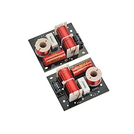 Douk Audio 2-Pack 2-Way Hi-Fi Speaker Crossovers, 3200Hz Crossover Frequency, 400W Max Power, Compatible with 4-16 Ohm Systems