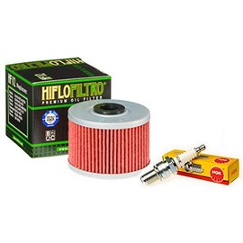 Oil Filter Spark Plug Tune Up Kit for Honda Foreman 400 TRX400FW 4x4 97-03