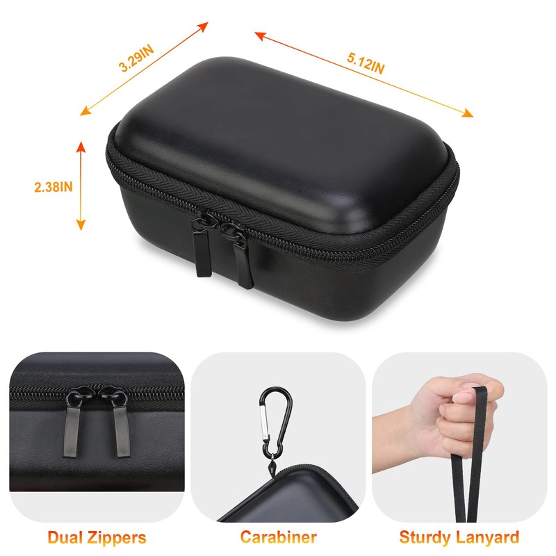 BOVKE Travel Case for Kodak PIXPRO WPZ2 Rugged Waterproof Shockproof
