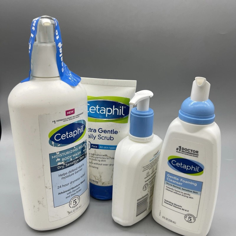 Cetaphil 4Pk Cetaphil Body Wash Daily Scrub Skin Cleanser Facial