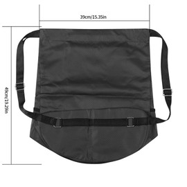 HexinYigjly Waterproof Gym Bag & Drawstring Backpack Sports & Swim Bag Gym Bag for Men & Women Ideal for School, Travel, Fitness & Swimming, black