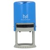 MasterMark Custom Round Self-Inking Rubber Stamp - 1.5" Diameter Impression