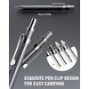 Nicpro 4PCS Metal Mechanical Pencils Set 0.5 mm, Lead Drafting