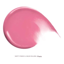 Rare Beauty liquid blush mini soft pinch tono happy