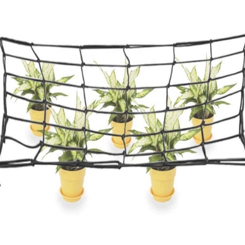 HanyHere 1Pack 3x3FT Flexible Net Trellis Netting with Hooks for