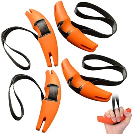 2 Pairs of Fitness Handles, Rowing Handle with Adjustable Resistance Band, Cable Pull Handles Attaches to Pull-Up Bars, Barbells, Lat Pull Machines, Rowing Machines, Power Machines, Training Handle